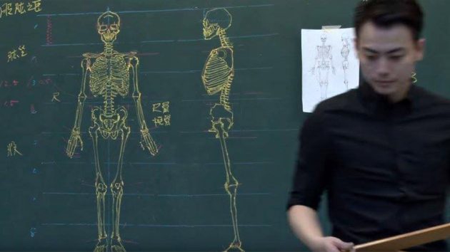 Professor Chuan-Bin Chung’s Art with Anatomy