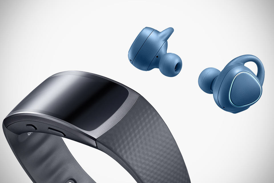 Samsung Gear Fit2 and Gear IconX Fitness Earbuds