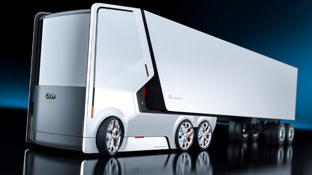 Self-driving Electric Truck Concept for Audi