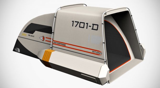 Star Trek Shuttlecraft Tent Concept by Dave Delisle