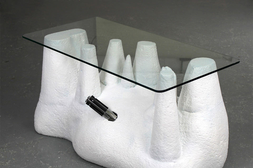 Star Wars Coffee Table Wampa Cave with Lightsaber