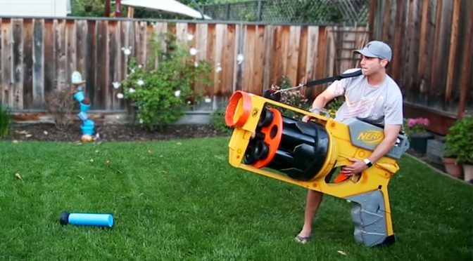World’s Biggest NERF Gun by Mark Rober