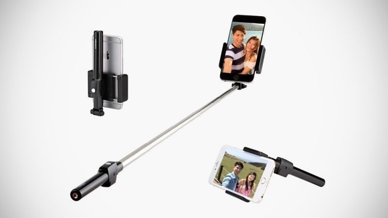 This Sleek Full Size Selfie Stick Can Be Compacted Down To Fit In Your