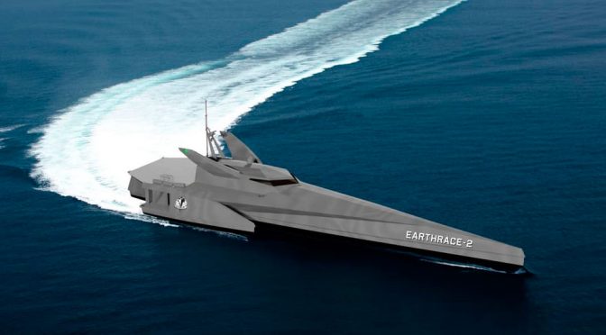 Earthrace-2 Conservation Vessel by LOMOcean
