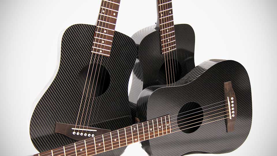 KLOS Guitars 2.0 Carbon Fiber Travel Guitar