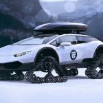 If Lamborghini With Tank Tracks Is Real, It Would Be A Super Snowmobile
