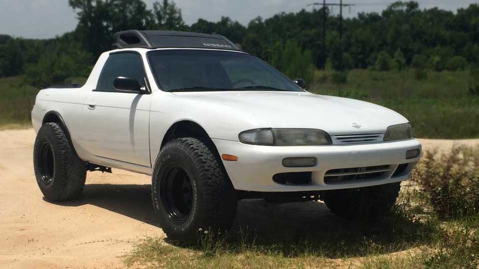 Lifted Nissan 240SX Custom Truck