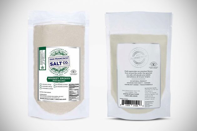 San Francisco Salt Co. x Oriel Whiskey Smoked Irish Salt
